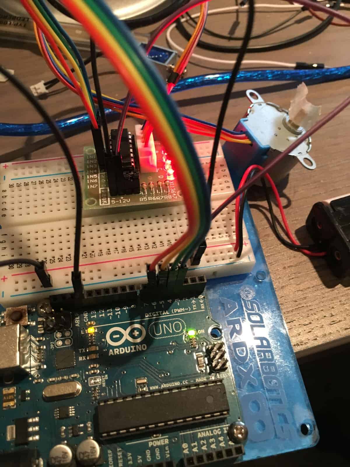 stepper connections