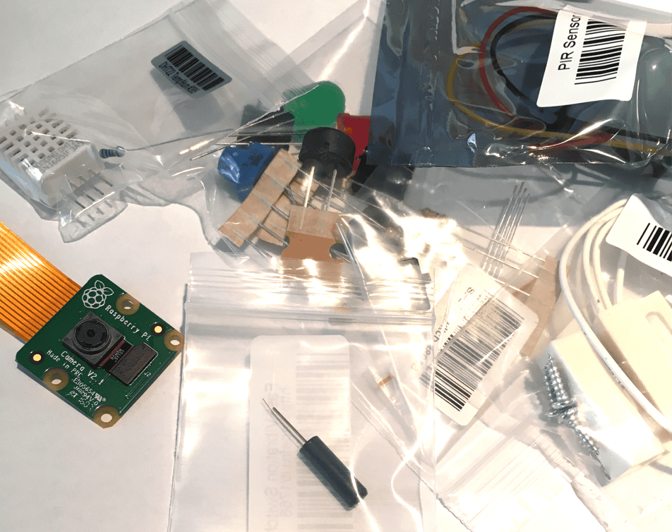 A selection of sensors