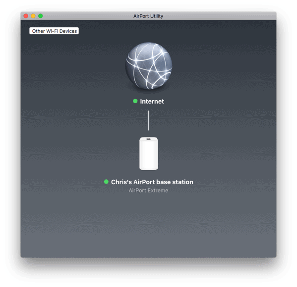 AirPort Utility