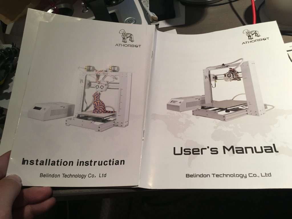 Athorbot instruction documents