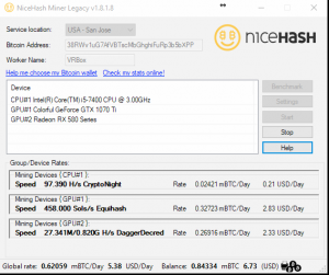 Mining Nicehash Rig Qr Code Building a Cryptocurrency Mining Rig