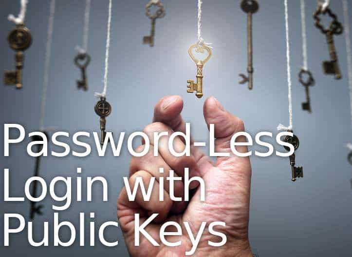 Password-Less SSH Login Linux