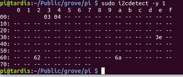 get i2c addresses in linux