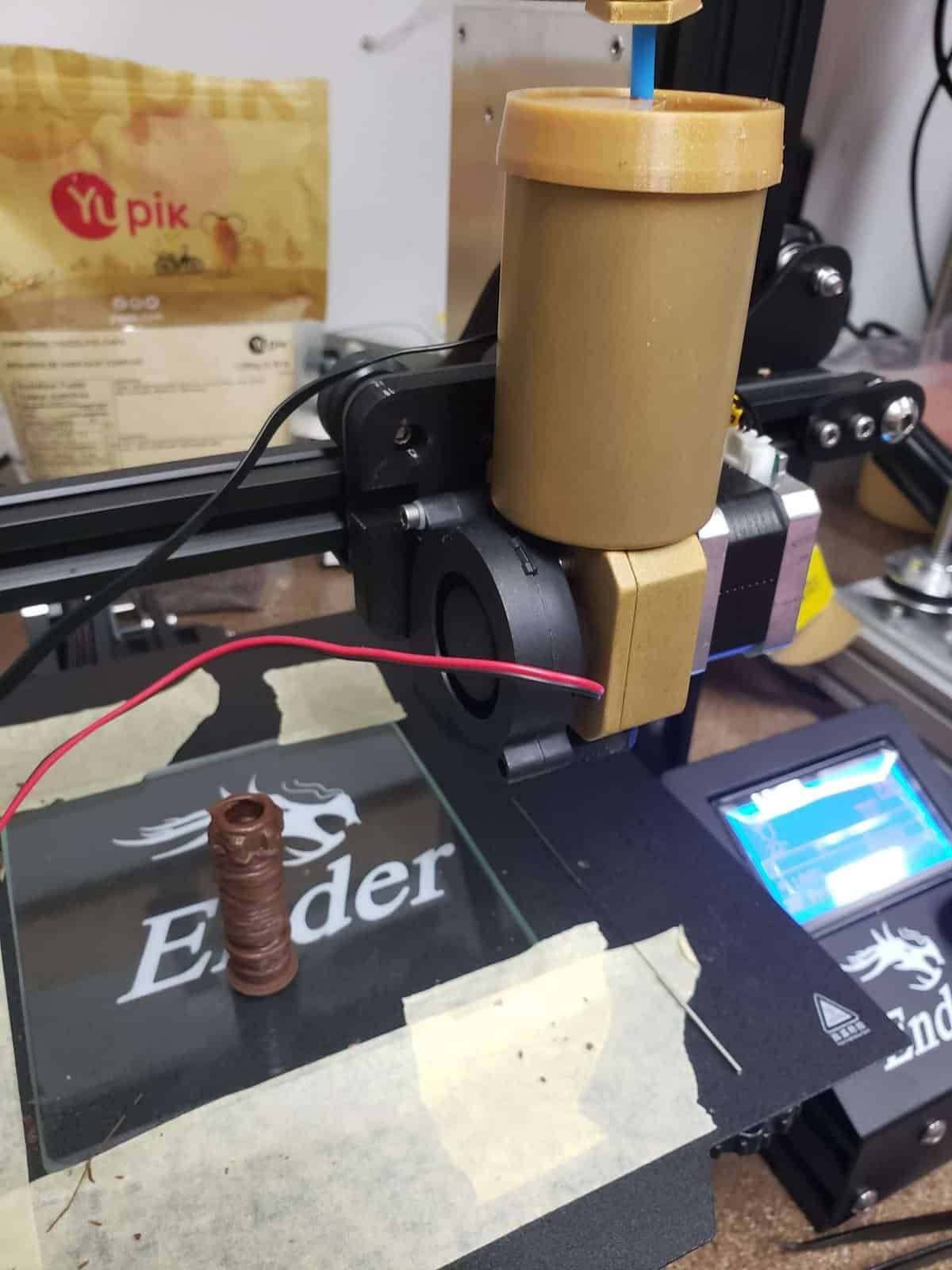 ChocoL3D Chocolate 3D Printer Extruder Review Maker Hacks