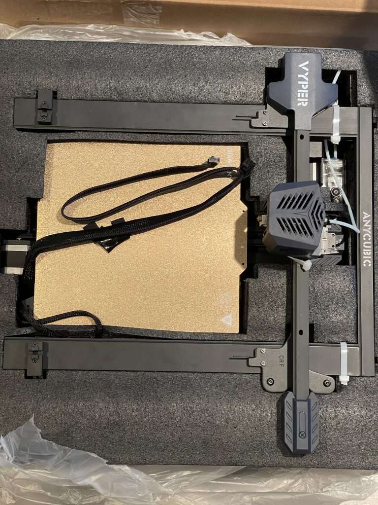 Anycubic Vyper packaging