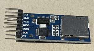 Arduino SD card reader breakout