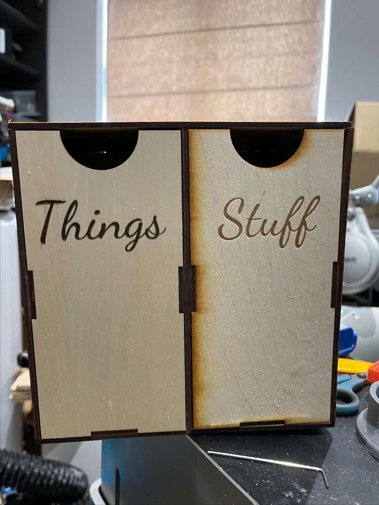 Engraving wood on the xTool F1 Ultra