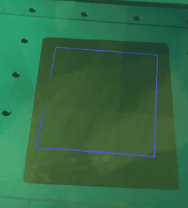 Using the xTool F1 Framing feature to align artwork