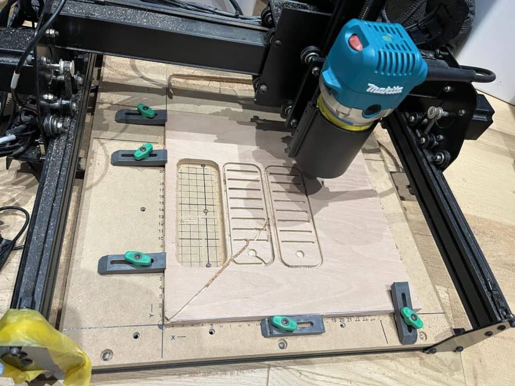 My X-Carve 500 actually has a usable work area of half that