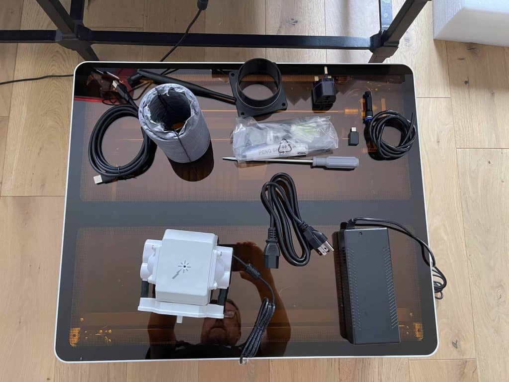 WeCreat-Vision-20W assembly