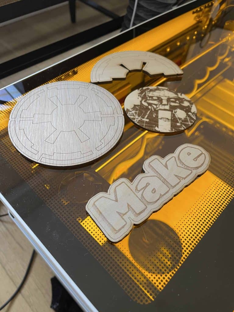 WeCreat Vision Material Tests
