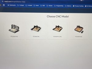 CNC machine model selection for DIY maker projects at Maker Hacks website.