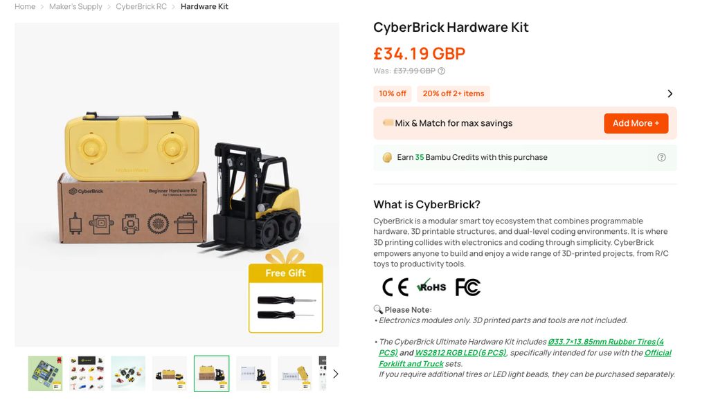 Cyberbrick pricing 2026